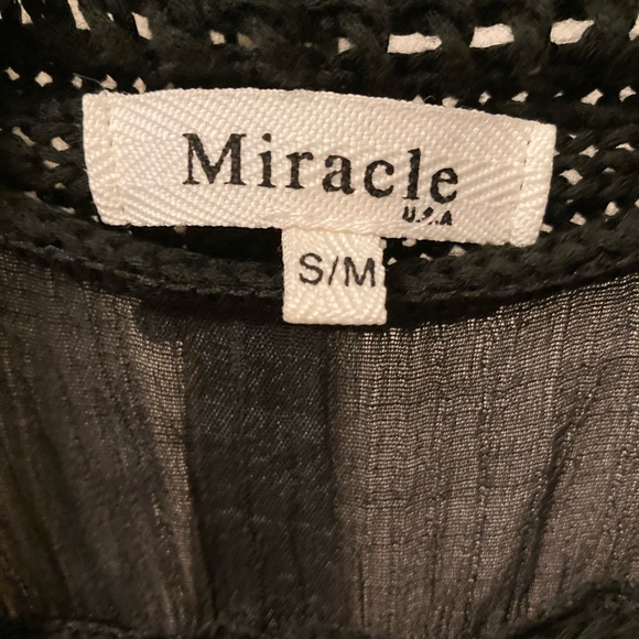 "Miracle" crochet/fringe cardigan. Size S/M - Picture 3 of 4